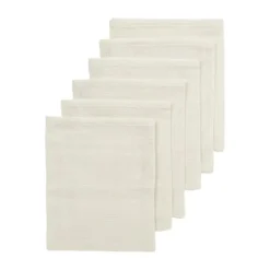 Meyco Hydrofiele Doeken - 6 Stuks - 30 x 30 cm - Nature