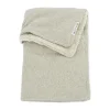 Meyco Knit Basic Fleece Wiegdeken Sand Melange 75 x 100 cm