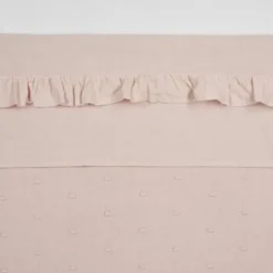 Meyco Ledikantlaken - Ruffle - White