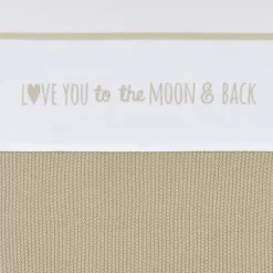 Meyco Love You To The Moon & Back Wieglaken Forest Green