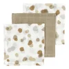 Meyco Monddoekjes - 3 Stuks - Stains - Sand