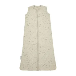 Meyco Rib Mini Spot Slaapzak - Zomer - 110 cm - Sand Melange