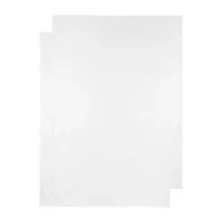 Meyco Uni Ledikantlaken Grijs 100 x 150 cm 2 Stuks