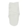 Meyco Uni Swaddle Inbakerdoek - 0-3 Mnd - Offwhite