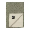 Mies & Co Soft Daisies Wiegdeken - Teagreen - 110 x 140 cm
