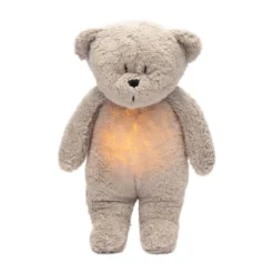 Moonie The Humming Bear Slaapknuffel - Cappuccino
