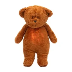 Moonie The Humming Bear Slaapknuffel - Cappuccino