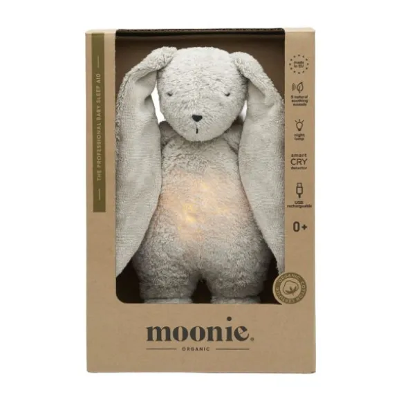 Moonie The Humming Bunny Slaapknuffel - Polar