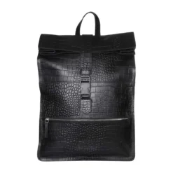 Mozz Bags Wild Ones Gobi Rugzak Croco Black