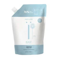 Naïf Navulverpakking Reinigende Wasgel Voor Baby & Kind 500 ml
