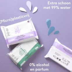 Naïf 3-pack Water Baby Wipes