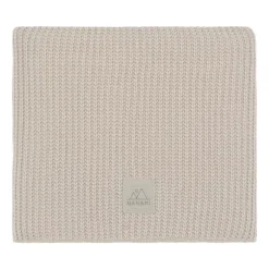 Nanami Babydeken Rib Knit Double - Beige - 75 x 100 cm