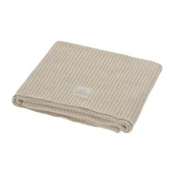 Nanami Baby Deken Rib Knit - 75 x 100 cm - Beige