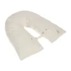 Nanami Voedingskussen Multipillow - Wave - Bio Cotton - Off White