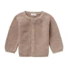 Noppies Naga Knit Vestje Taupe Melange Mt. 56