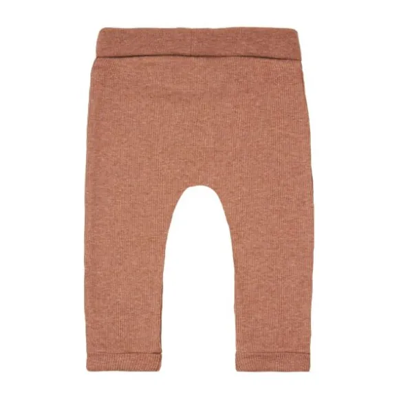 Noppies Naura Rib Broekje Oatmeal Mt. 62