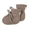Noppies Nelson Slofjes Taupe Melange One Size