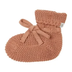 Noppies Nelson Slofjes Taupe Melange One Size