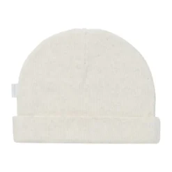 Noppies Nevel Rib Mutsje Cafe Au Lait Melange Prematuur