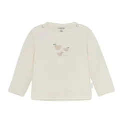 Noppies Noam Shirt met Lange Mouwen - Maat 44 - Egret