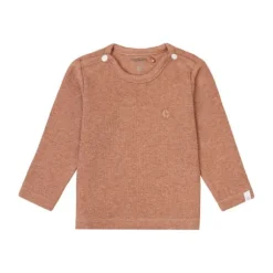 Noppies Rib Natal T-shirt Lange Mouwen Oatmeal Mt. 44