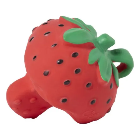 Oli & Carol Sweetie The Strawberry Bijtspeeltje