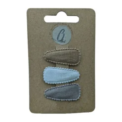 Ootje kadootje Haarclip Caramel / Beige / Bruin 3 Stuks