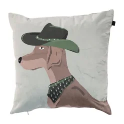 Overseas Kussen Bob - 45x45 cm - Soft Green