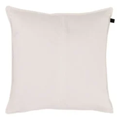 Overseas Middlestitch Kussen - 60 x 60 cm– Velours – Beige