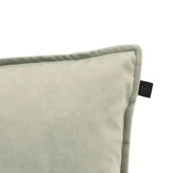 Overseas Middlestitch Kussen – 40 x 60 cm - Velours – Olive