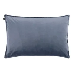 Overseas Middlestitch Kussen – 40 x 60 cm - Velours – Olive