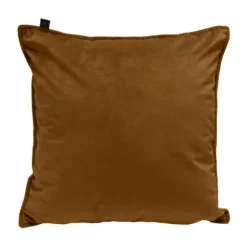 Overseas Middlestitch Velours Kussen Olive 45 x 45 cm