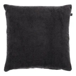 Overseas Rib Kussen - 45 x 45 cm - Smoke
