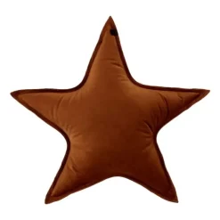 Overseas Star Kussen – Velours – Beige