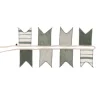 Overseas Vlaggenlijn - Soft Green - 260 cm