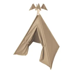 Overseas With Flags Tipi – Velours – Beige