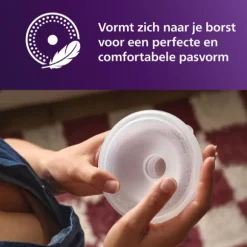 Philips Avent Borstkolf - Handsfree Enkelzijdig + Melkbewaarzakje