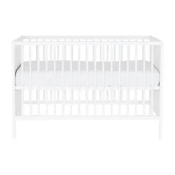 Puck Element Babybed Beuken Wit 60 x 120 cm