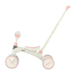 Puck 3-In-1 Driewieler - Wit/Bruin
