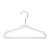 Puck Kledinghanger - Antislip - 6 Stuks - Ecru