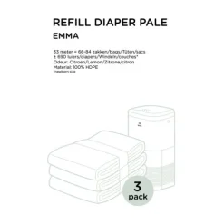 Puck Luieremmer Emma Navulzakken 3-Pack