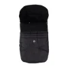 Qute Q-Cocoon Fleece Voetenzak - Zwart