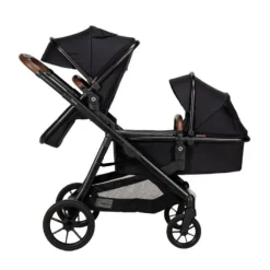 Qute Q-Twin Duowagen - Jeans Clay