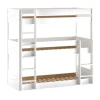 Scott Triple Stapelbed - Wit - 90 x 200 cm