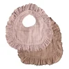 Sebra Muslin Drool Slab - 2 Stuks - Rose / Brown