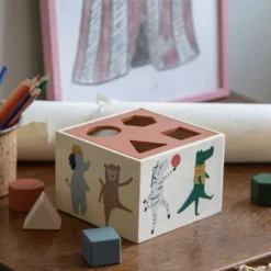 Sebra Teeny Toes / Busy Builders Houten Vormenstoof