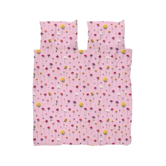 Snurk Bloom Dekbedovertrek – 200 x 200/220 cm – Pink