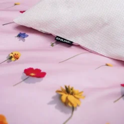 Snurk Bloom Dekbedovertrek – 200 x 200/220 cm – Pink