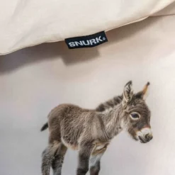 Snurk Dekbedovertrek - Donkeys - 200x200/220 cm - Inclusief 2 Kussenslopen