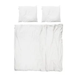 Snurk Uni Flanel Dekbedovertrek White 140 x 200/220 cm